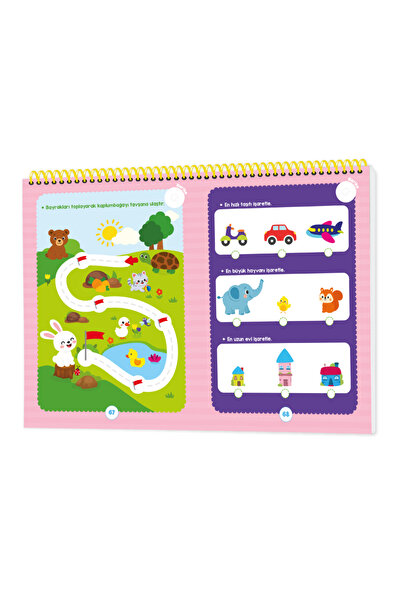yükselen zeka Zeka Parkuru Bebek- Eksik Bırakmayan Kitap