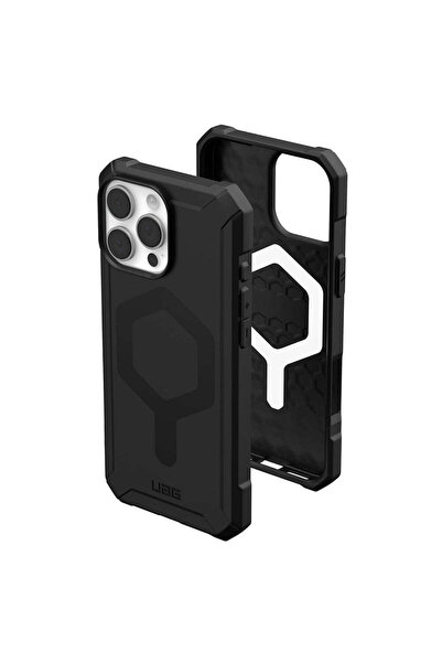 UAG Husă pentru iPhone 16 Pro Max, Essential Armor MagSafe, negru - negru