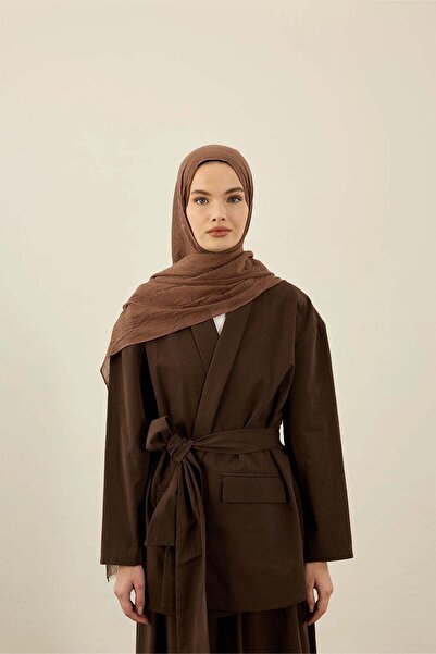 Deserto Fashion Bambu Şal Düz Renk