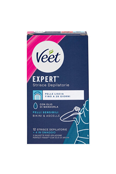 Veet ΤΑΙΝΙΕΣ ΑΠΟΤΡΙΧΩΣΗΣ (12+4τεμ.) - (ΜΠΙΚΙΝΙ / ΜΑΣΧΑΛΗ)