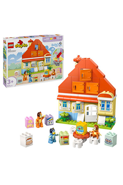 LEGO Casa de familie a lui Blue cu un joc de memorie