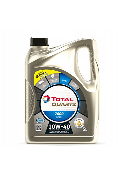 TotalEnergies 10W40 Q. 7000 ULEI DIESEL TOTAL QUARTZ 10W40 5L DIESEL 7000 / A...