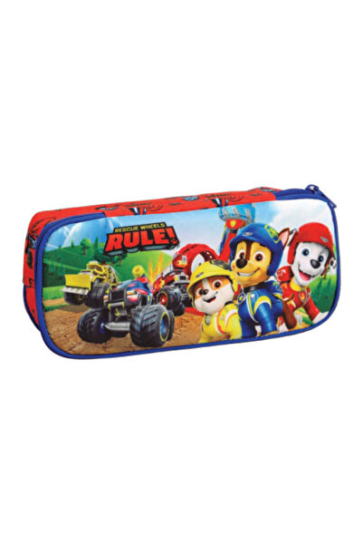 PAW PATROL Patrula Cățelușilor Rescue Rule Penar cu 2 compartimente 26 cm