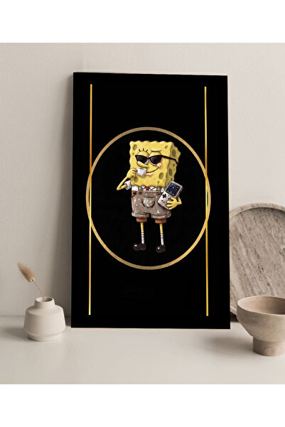 Harika bir ev Animale drăguțe care joacă jocuri 20x30 cm Tablou MDF Cameră pe...