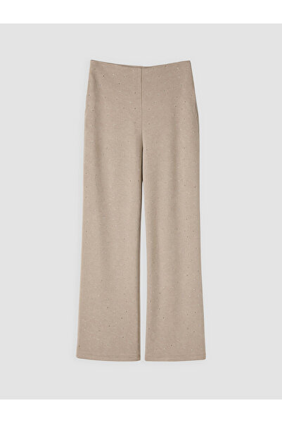 LC Waikiki Brown Soft Touch Stone Women's Trousers