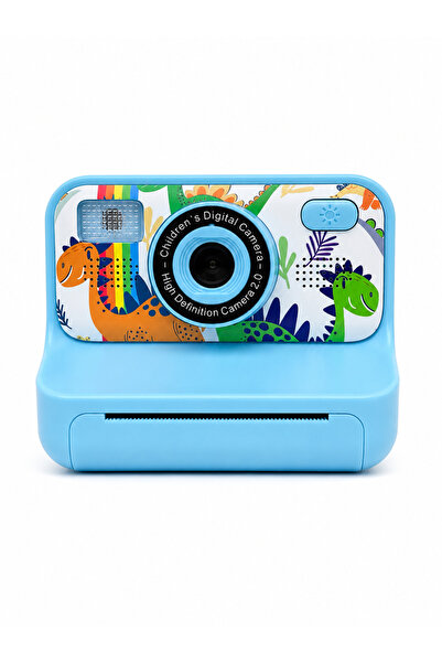Çocuk Anında Baskılı Dijital Fotoğraf Makinesi 1080P HD Mini Kamera 2.4 İnç IPS Ekran MP3 Oyunlu