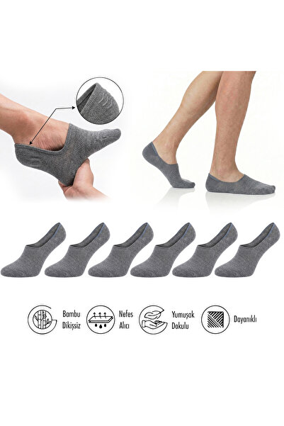 Lion Monroe Pure Bamboo Summer Men's Babet Flat Short Socks Seamless Premium ...