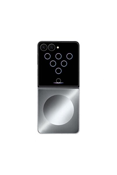 Samsung Husă de spate Flipsuit EF-FF776CJEGWW pentru Galaxy Z Flip8, Argintiu