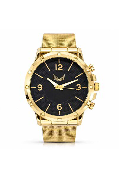 Watch Ceas barbatesc, bratara metalica, Casual, Ulysses, Auriu, CB167