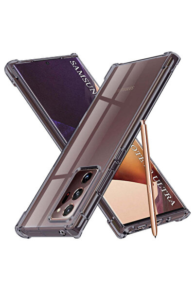 Techsuit Калъф за Samsung Galaxy Note 20 Ultra 5G, Удароустойчив прозрачен си...