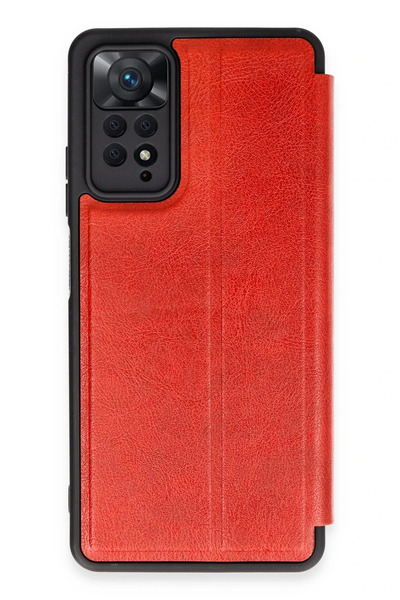 New Face Aconcept Redmi Note 12 Pro 4g Case Flip Cover (84948) - Red