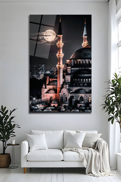 Parıltı Yayınları Mecanism de iluminare nocturnă cu lună plină, religios și m...