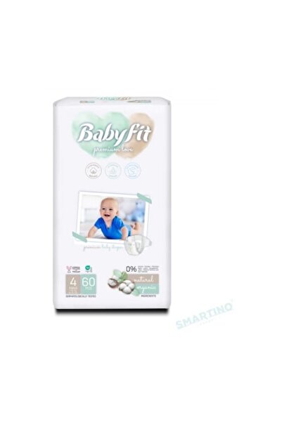 babyfit Scutece Double Mărimea 4 Maxi, 7-14kg, 60 bucăți