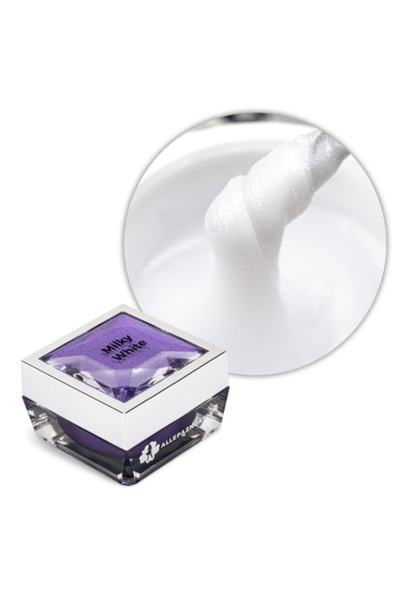 Allepaznokcie Acrylgel Milky White Hema Free