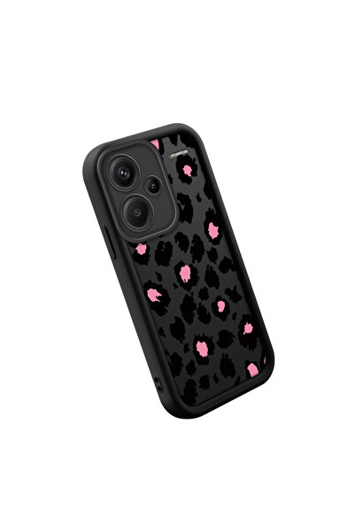 SLIMFELT Redmi Note 13 Pro Plus+ 5G Uyumlu yüksek kaliteli trendy leopar kılı...