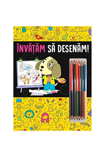 Kreativ Carte cu activitati, Invatam sa desenam