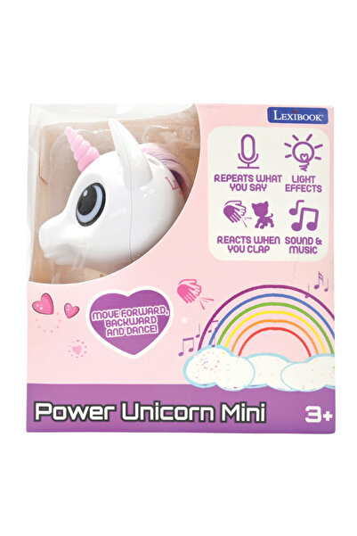 LEXIBOOK Jucarie interactiva cu lumini si sunete, Lexibook, Power Unicorn Mini