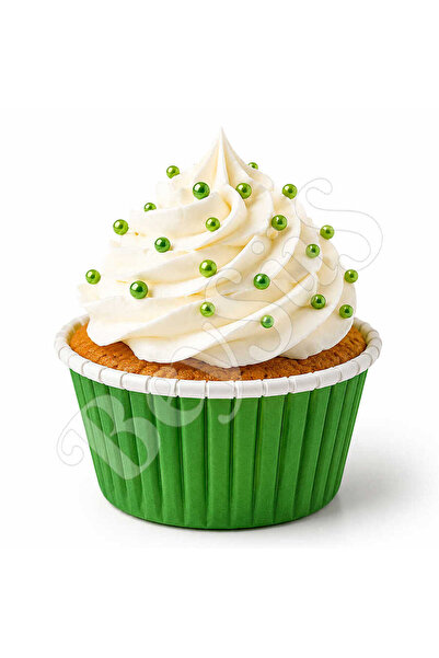 BeySüS Muffin Mold 25Pcs Green