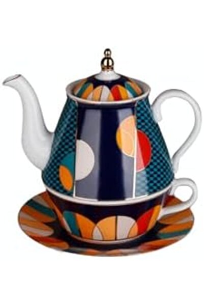 Yıldızan Leslie Bone Single Teapot & Cup Set 1302237