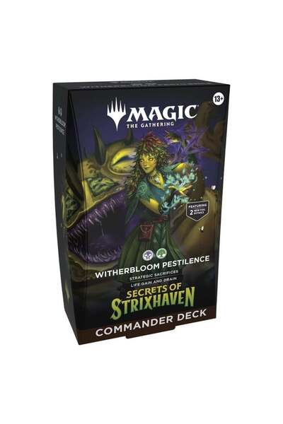 Magic The Gathering Strixhaven Witherbloom Pachetul Comandantului Pestilence