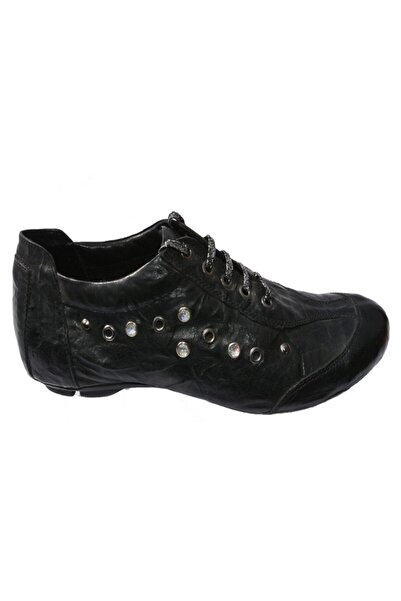 OEM Pantofi sport, cu pietre mici si capse pe laterale