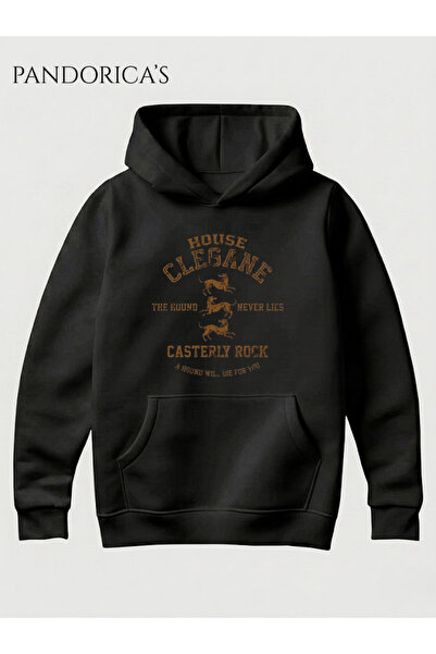 Grafftee Clothing Game Of Thrones House Clegane Tasarımı Unisex Kapüşonlu Pam...