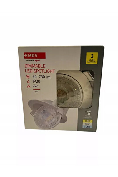 Evendi Spot LED incastrat, Alb