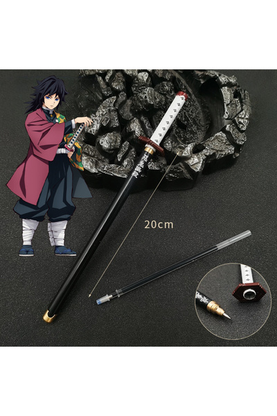 Choice13 Bandai Tomioka Giyuu 20cm Demon Slayer Signature Pen Shinobu Metal R...