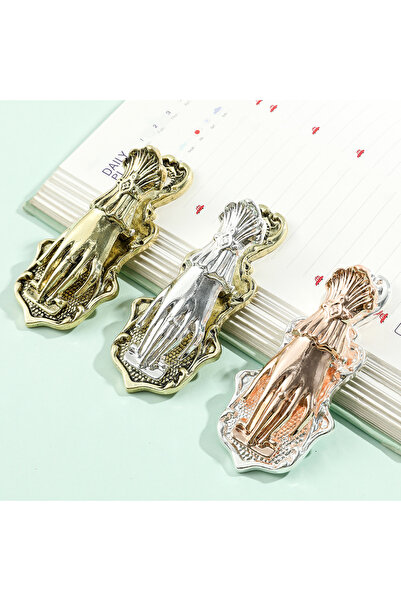Choice3 funko 3PCS Fish Tail Metal Book Clip Bookmark Heavy Industry Golden M...