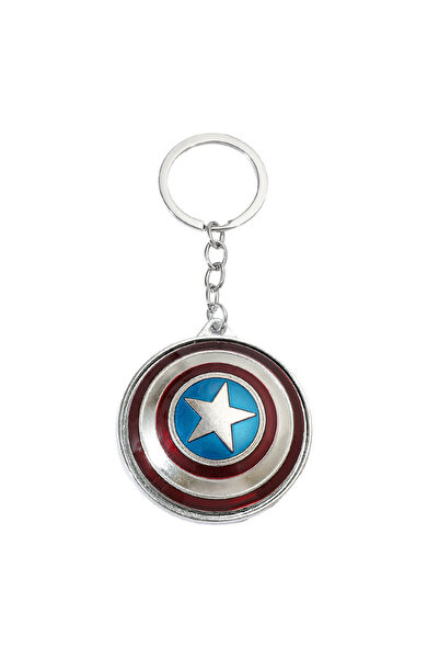 choice2 Bandai KC0452 Creative Captain America Shield Keychain Rotating Dripp...