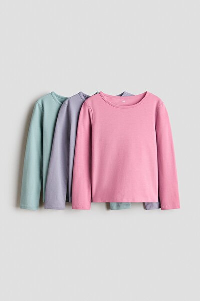 H&M 3'lü Pamuklu Üst