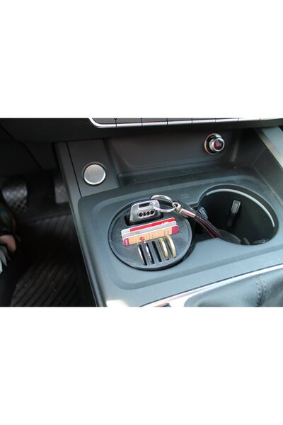 🚗✨ Audi A4 B9 Anahtarlık & Kart Organizeri | 101 Gr | ABS Isıya Dayanıklı Malzeme | Araç İçi Düzenleyici