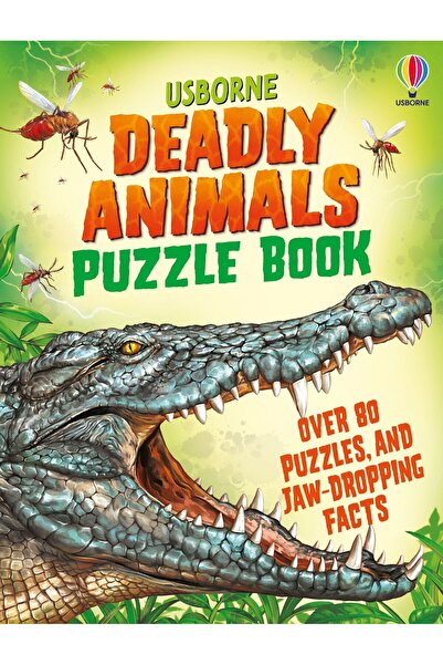 Usborne Carte de puzzle-uri cu animale mortale