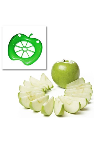 CATEKSSS 2 Pieces Plastic Apple Slicer Chopper with Plastic Apple-Shaped Hand...