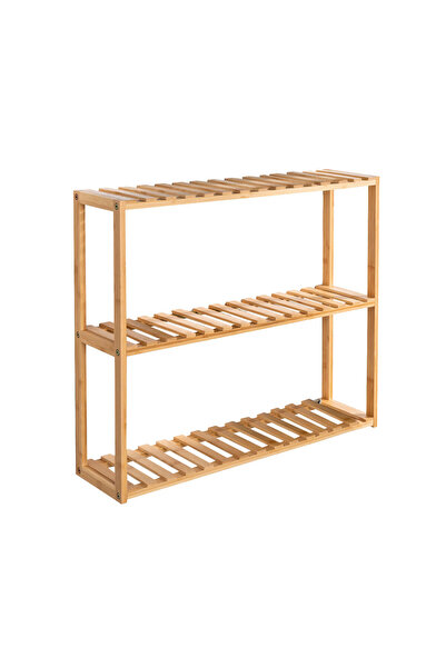 Estia Home Art ESTIA BAMBOO ESSENTIALS ΡΑΦΙ ΔΑΠΕΔΟΥ/ΤΟΙΧΟΥ ΜΕ 3 ΡΑΦΙΑ