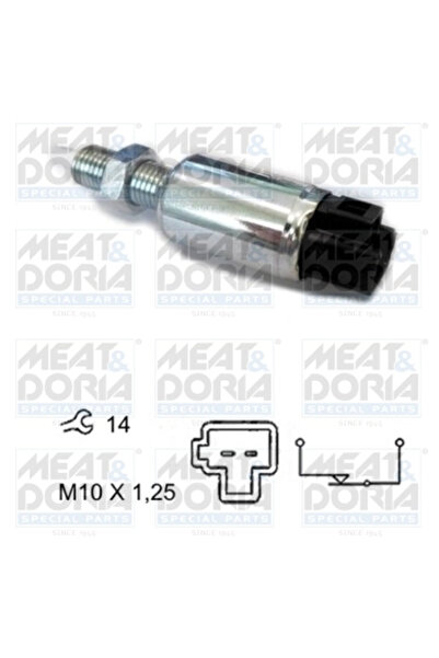 MEATDORIA Comutator, Actionare Ambreiaj (Tempomat) 35118 Opel Agila Peugeot P...