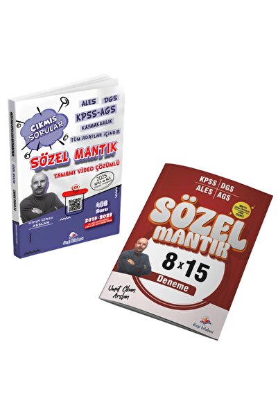 Dizgi Kitap ALES DGS KPSS AGS Kaymakamlık Tüm Adaylar İçin Sözel Mantık Tamam...