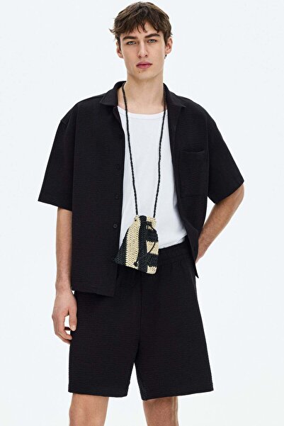 H&M Relaxed Fit Waffled shorts