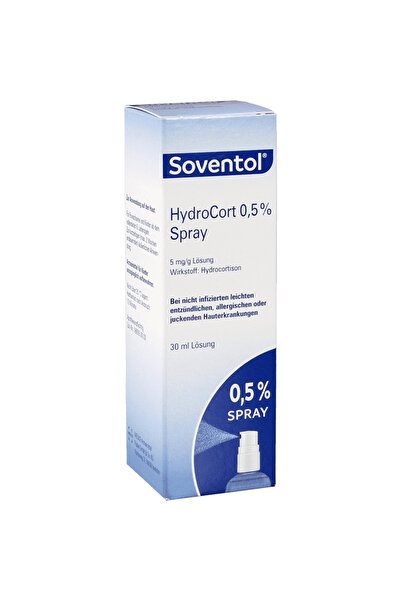 Medice Soventol Spray 0.5% Acetat de Hidrocoreston, 30 ml