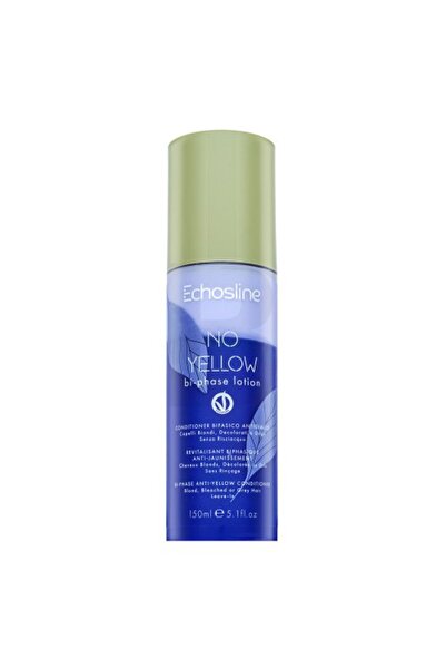 Echosline Loțiune bifazică No Yellow, balsam fără clătire pentru păr blond pl...
