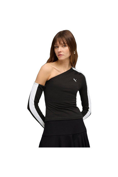 Puma Sportovní tričko - Černá - Běžný střih