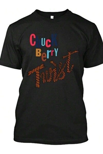 4Car NEW! Popular Chuck Berry Twist Rhythm And Blues Music Art T-SHIRT S-4XL