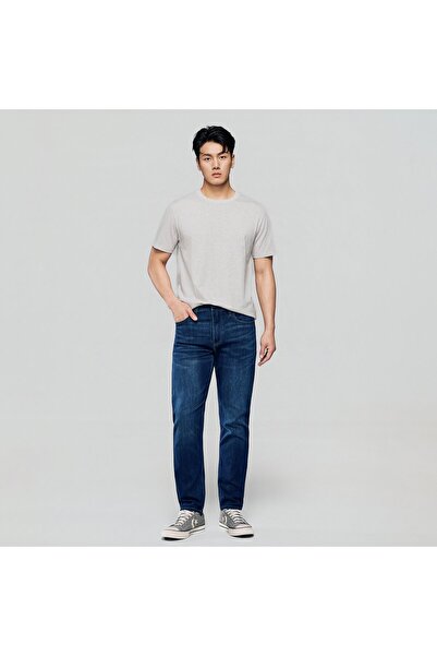 Giordano Men's Mid Rise Tapered Jeans