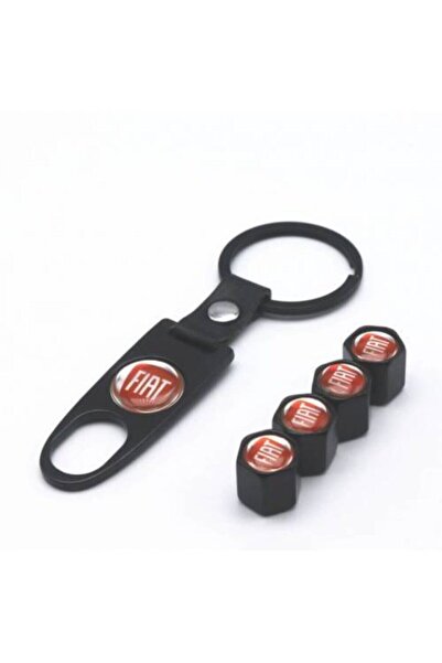 GARDENAUTO Fiat Metal Valve Cover Keychain Set