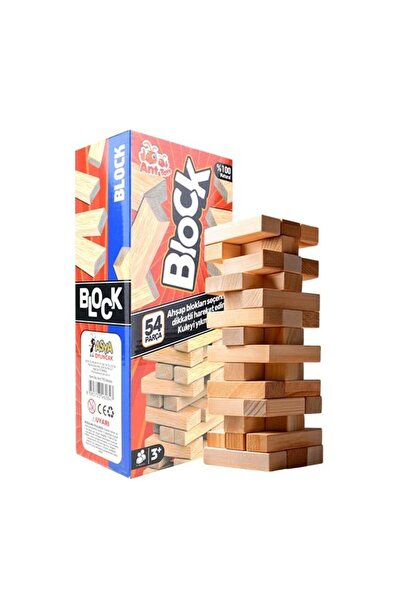 Bezos ANT710 54 قطعة AHSAP JENGA 1 قطعة