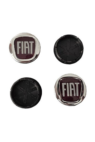 GARDENAUTO Fiat Doblo Linea Fiorino G.Punto Wheel Hub Emblem 4Pcs