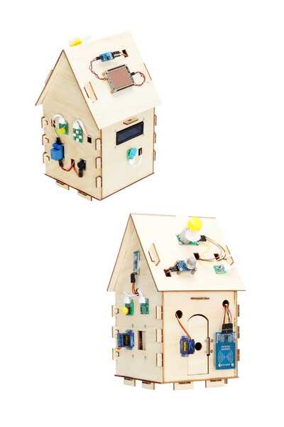 Fuchsia Arduino Nano Smart Home Stem Educational Kit with 17 Projects Robotic...