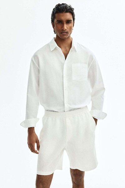 H&M Relaxed Fit Linen shorts