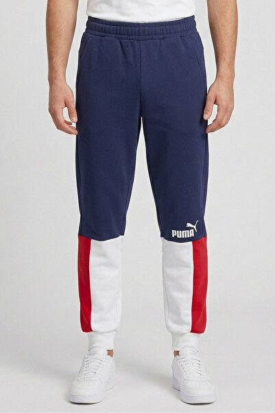 Puma Men Regular Fit Brand Logo Outdoor Sweatpants, Multicolor