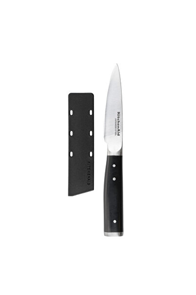 Kitchenaid 9cm Paring Knife with Blade Cover – High-Carbon Japanese Steel Kit...